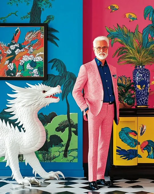 Vibrant Eclectic Elegance - Пример 1