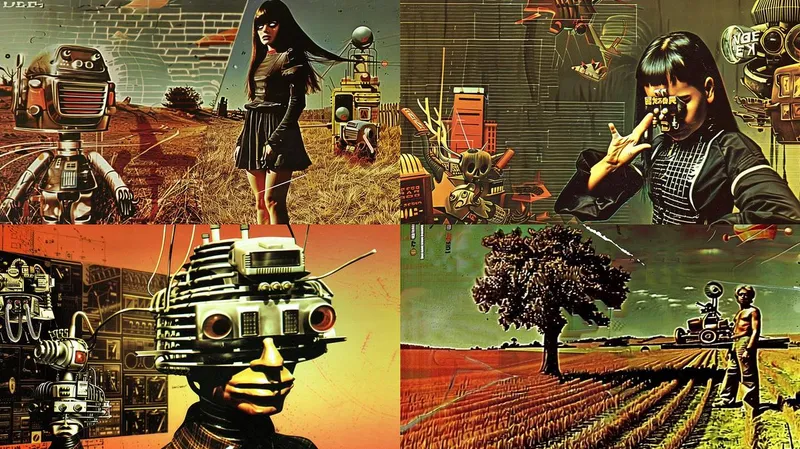 Retro-Futuristic Surrealism - Пример 2