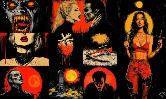 Gothic Blood Moon Nightmare - Пример 2