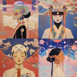 Ethereal Oriental Dreamscape - Пример 1