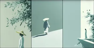 Serene Minimalist Journey - Пример 1