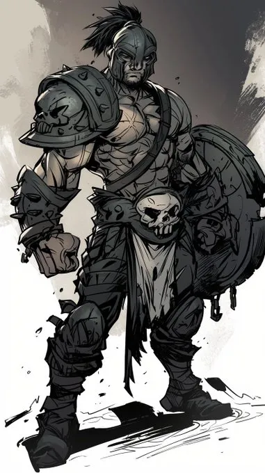 Comic Book Aesthetic with Viking Theme - Пример 4