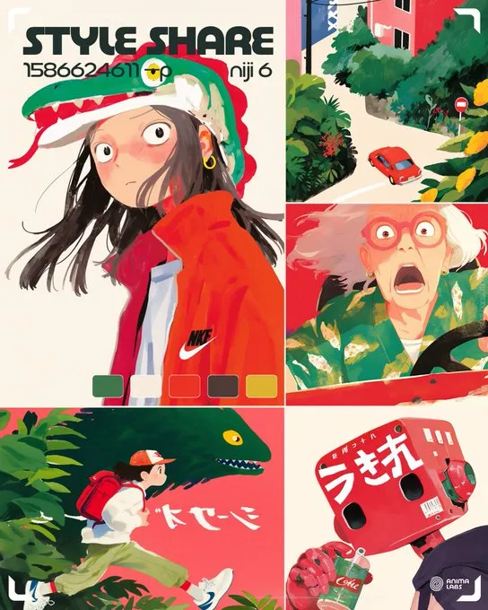 Dynamic Comic Vibrance - Пример 1