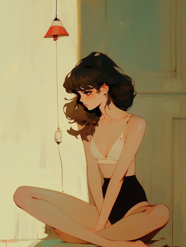 Soft Anime Minimalism - Пример 2