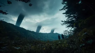 Ethereal Forest Silhouette - Пример 3