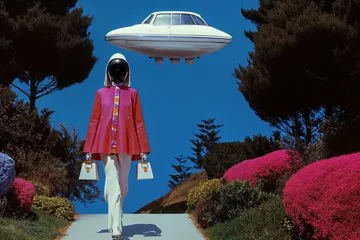 Retro Futuristic Glam - Пример 3