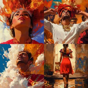 Abstract Emotional Portraits - Пример 4