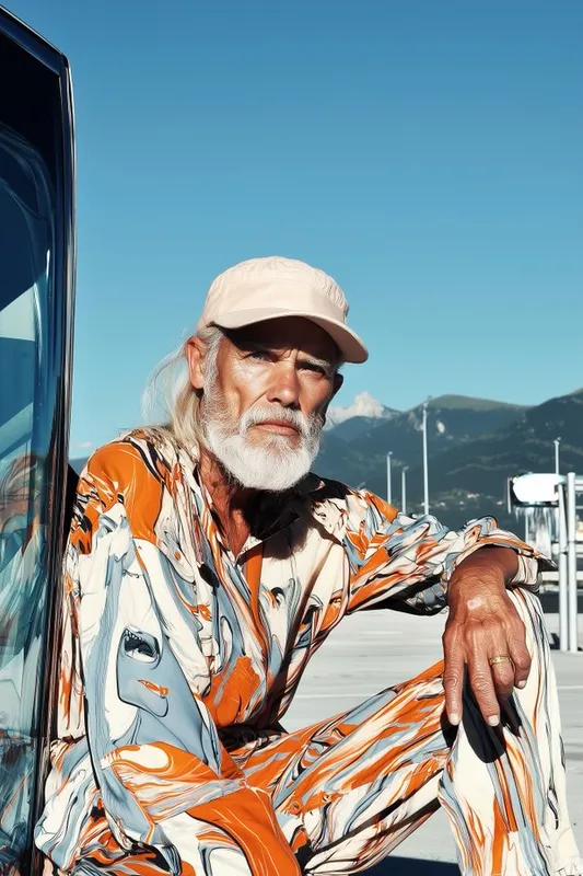 Surreal Fragmented Elegance - Пример 4