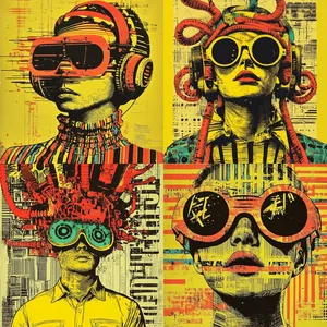 Neon Retro Euphoria - Пример 3