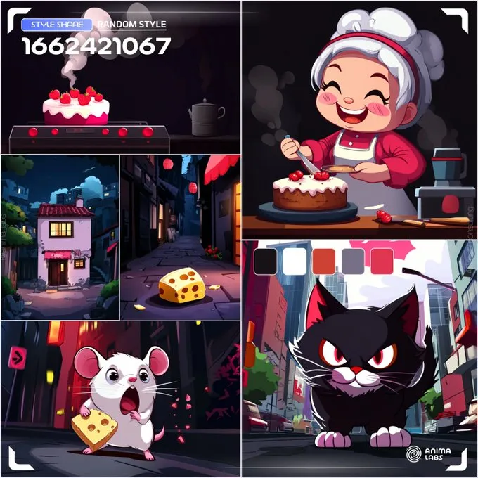 Chibi Cat Surprise - Пример 3