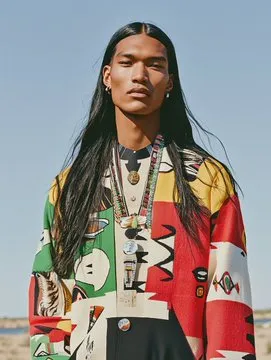 Modern Indigenous Elegance - Пример 3