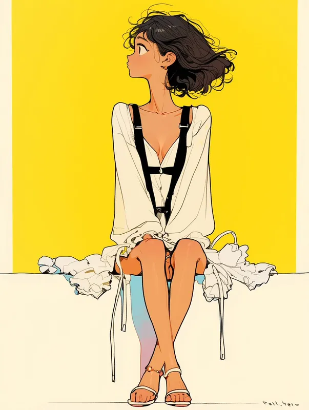 Vibrant Whimsical Illustration - Пример 2