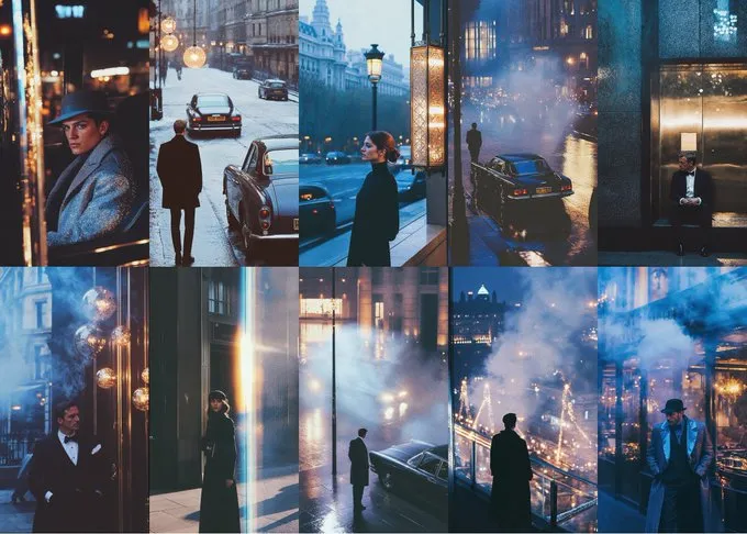 Nostalgic Urban Evening - Пример 2