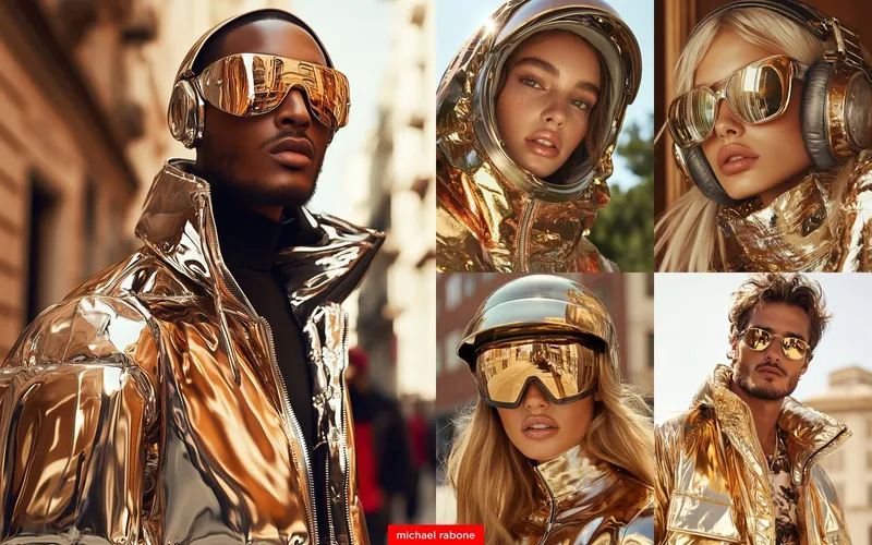 Futuristic Glamour Fashion - Пример 2