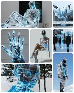 Vibrant Neon Dreamscape - Пример 4