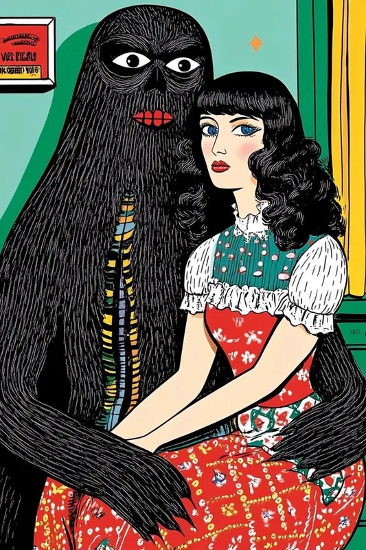 Vintage Comic Fusion - Пример 1