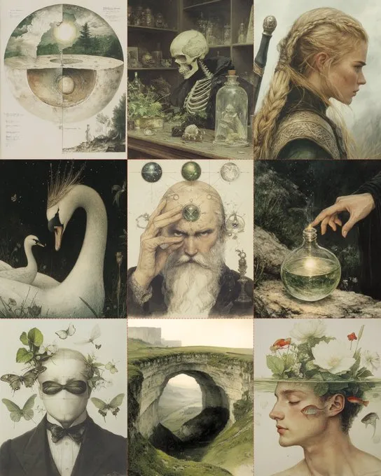 Mystical Alchemical Fantasy - Пример 2