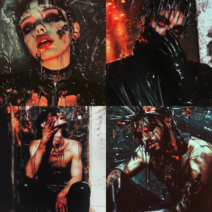 Dark Surrealism with Gothic Edge - Пример 2