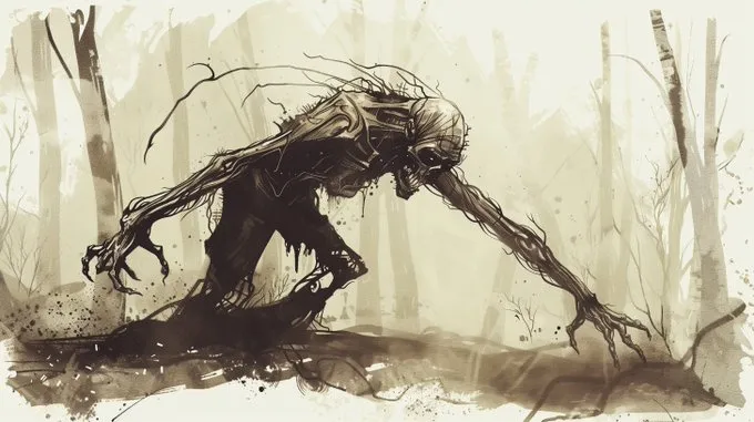 Moody Ink Illustration - Пример 4