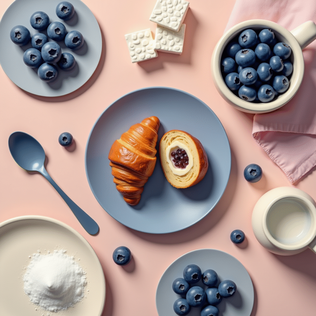 Плоские тарелки для пикника в пастельных тонах - Пример 6