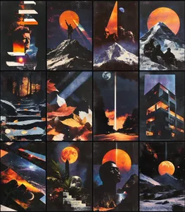 Retro Sci-Fi Surrealism - Пример 1