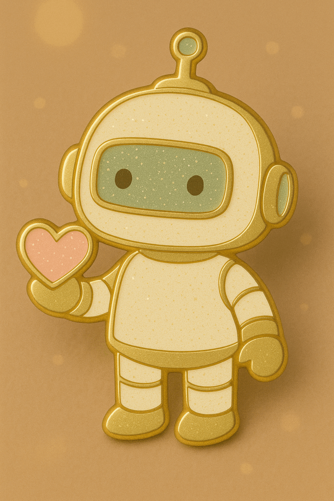 Портреты в стиле золотой эмалевой булавки - Пример 4