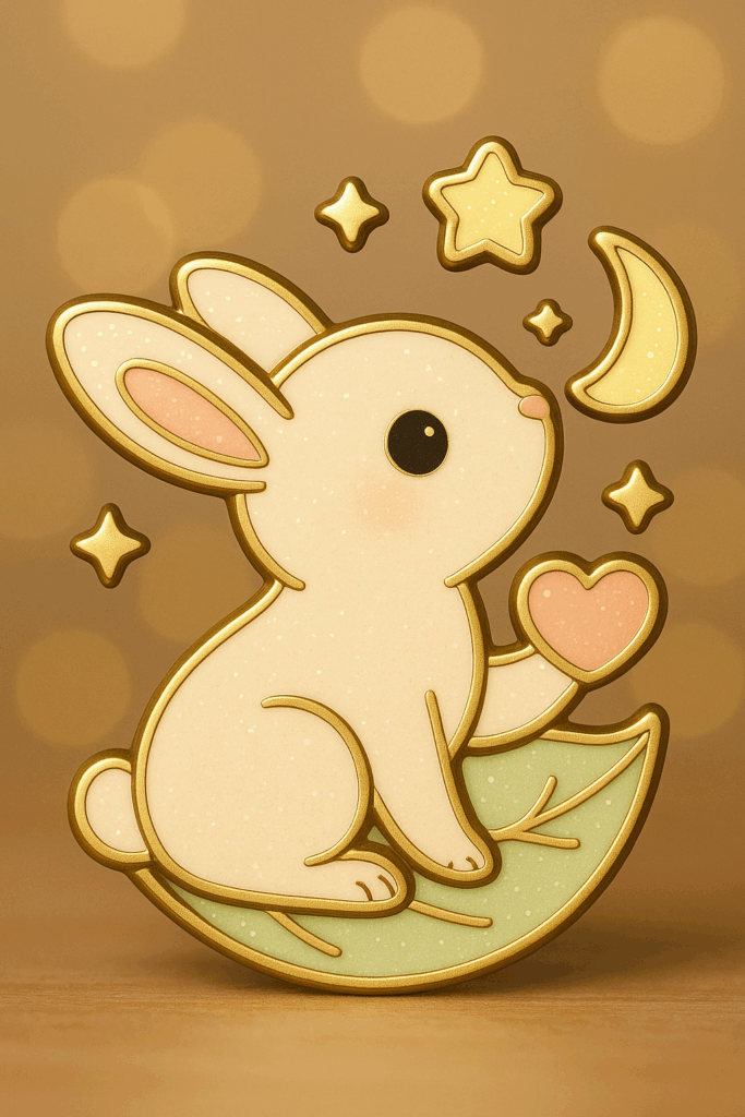 Портреты в стиле золотой эмалевой булавки - Пример 3