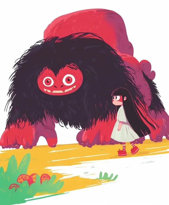 Vibrant Cartoon Whimsy - Пример 2