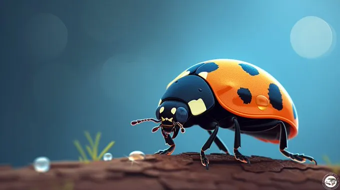 Vivid Insect Wonder - Пример 1