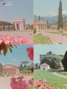 Romantic Vintage Landscapes - Пример 1