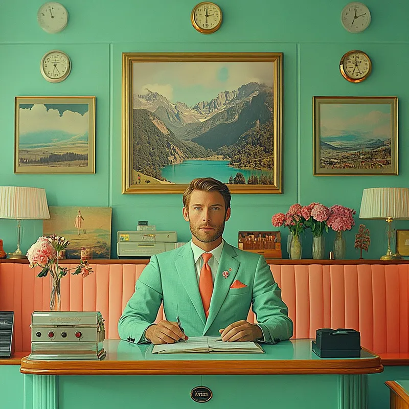 Wes Anderson Vibes - Пример 2