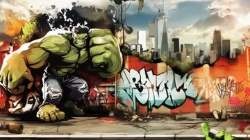 Vibrant Street Art Fusion - Пример 4