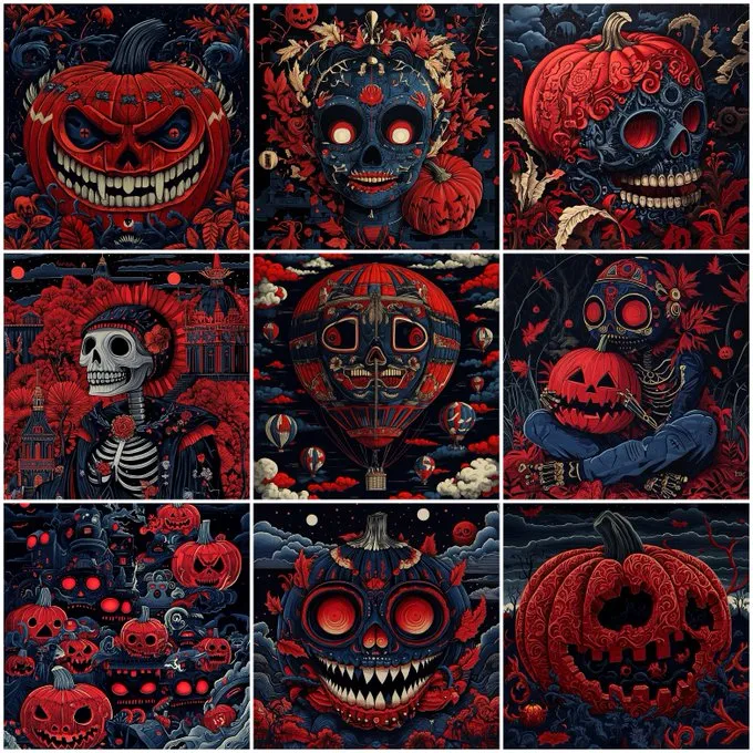 Darkly Festive Gothic - Пример 2