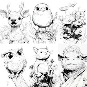 Whimsical Nature Illustration - Пример 4