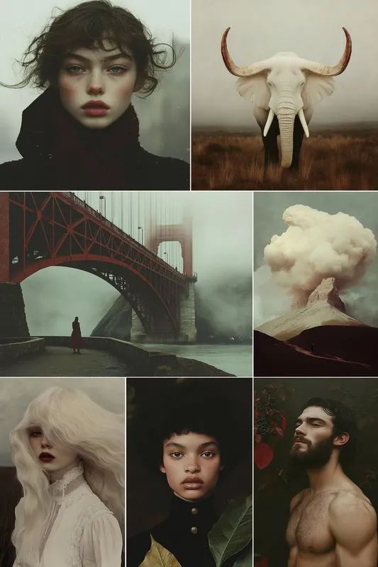 Moody Vintage Dreamscape - Пример 1