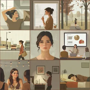 Daily Life Vignettes - Пример 1