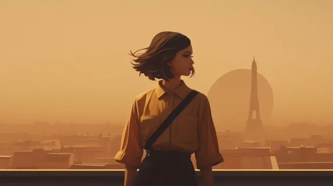 Serene Urban Nostalgia - Пример 4