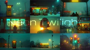 Neon Twilight - Пример 1