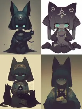 Eerie Digital Noir - Пример 4