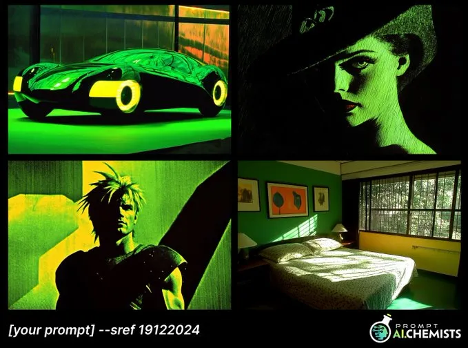 Neon Noir Fusion - Пример 2