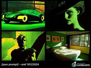 Neon Noir Fusion - Пример 1