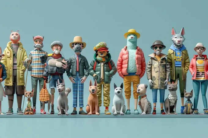 Playful 3D Pastel Workspace - Пример 3