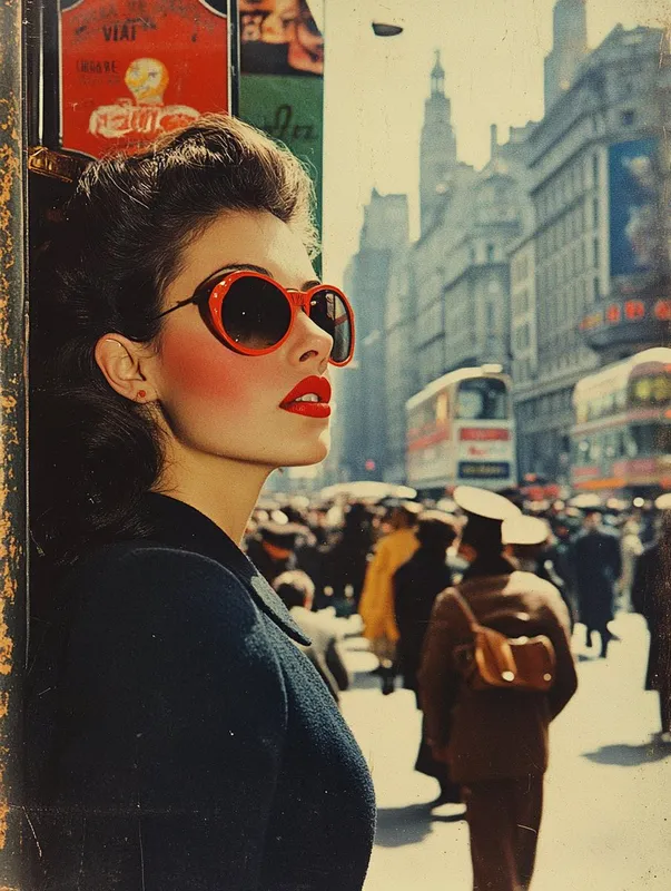 Retro Urban Glamour - Пример 2