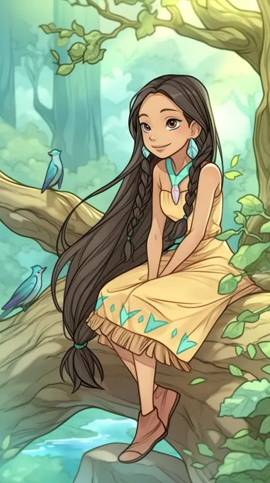 Vibrant Anime-Style Hero - Пример 4