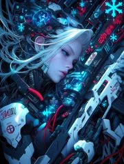 Futuristic Cyberpunk Design - Пример 3