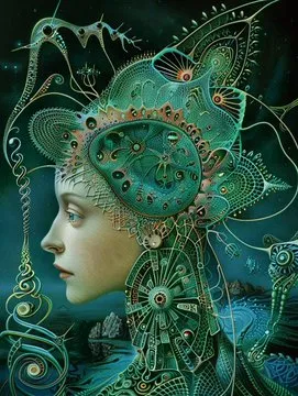 Intricate Surreal Fantasy Portrait - Пример 2
