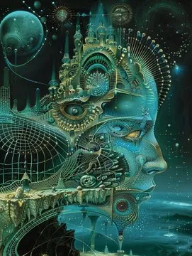 Intricate Surreal Fantasy Portrait - Пример 3