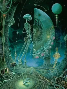 Intricate Surreal Fantasy Portrait - Пример 4