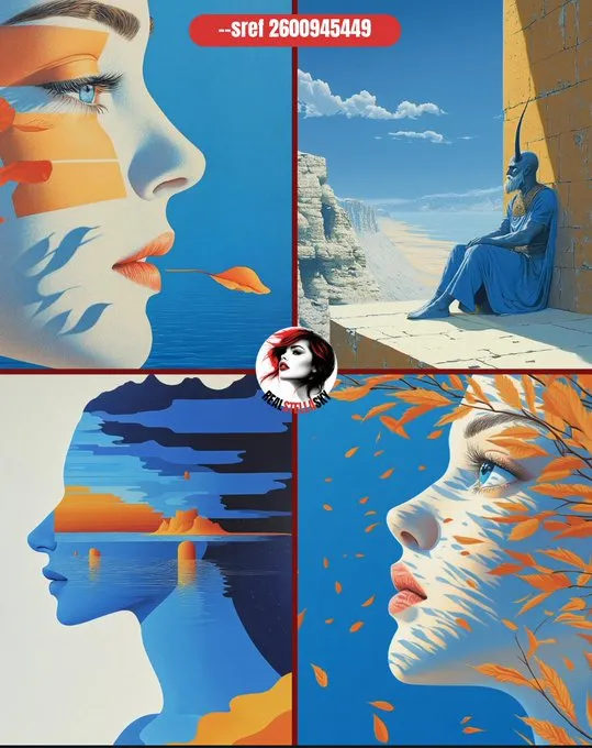 Fiery Fantasy Elegance - Пример 3