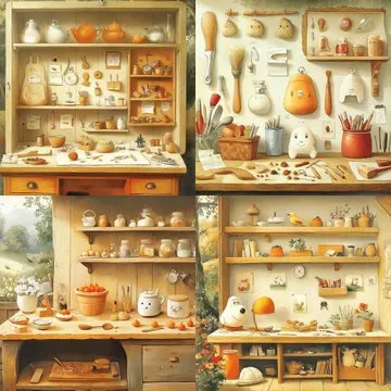 Whimsical Autumn Characters - Пример 4